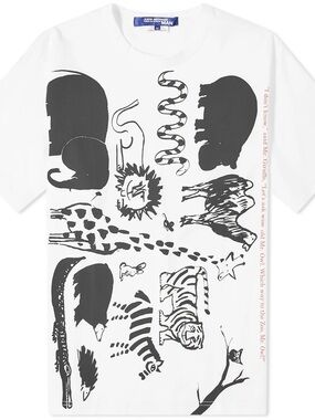 Junya Watanabe x Comme des Garçons MAN Animals Print Tee